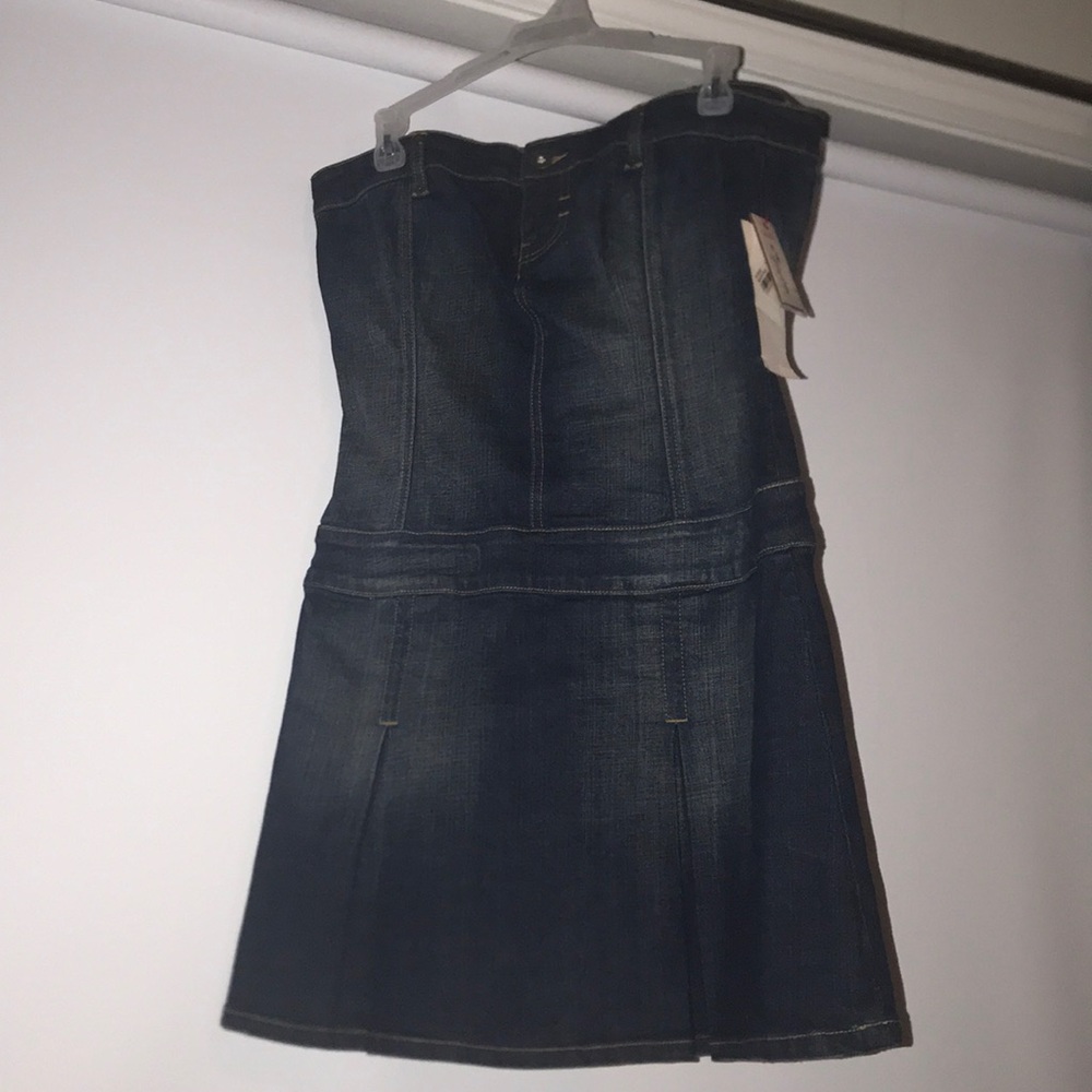 Ecko Red Short Denim Dress